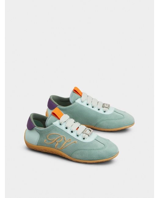 Roger Vivier Green Viv Low Sneakers