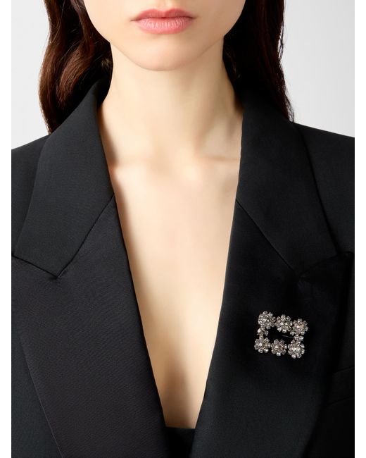 Roger Vivier Metallic Efflorescence Brooch