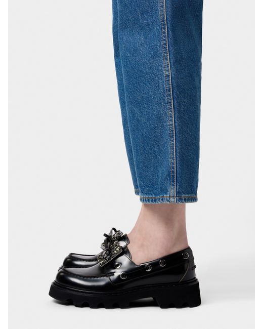 Roger Vivier White Viv' Rangers Truck Boat Shoes