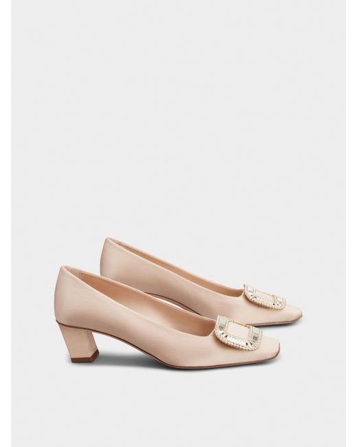 Roger Vivier Natural Belle Vivier Pumps