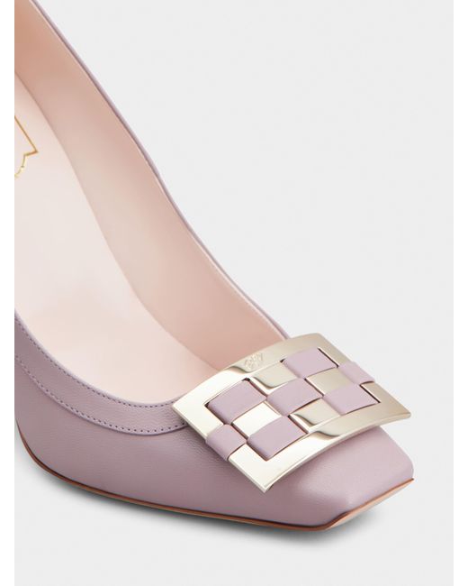 Escarpins Trompette Roger Vivier en coloris Pink