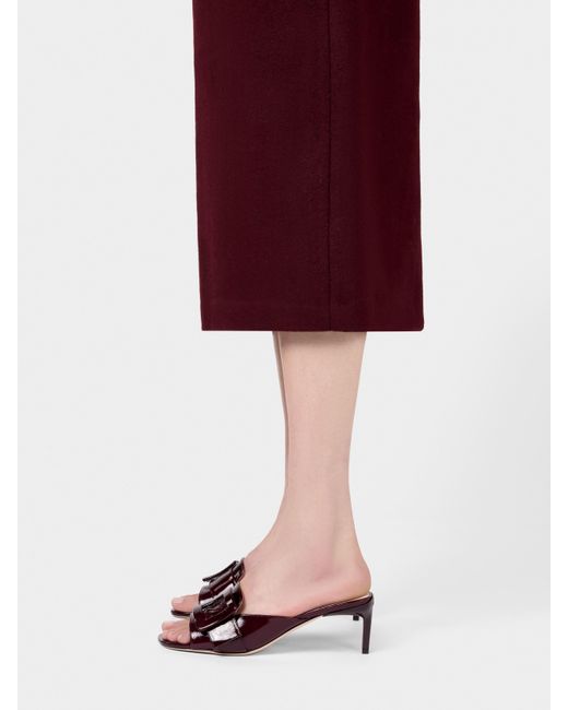 Roger Vivier Red Viv' Canard Mules