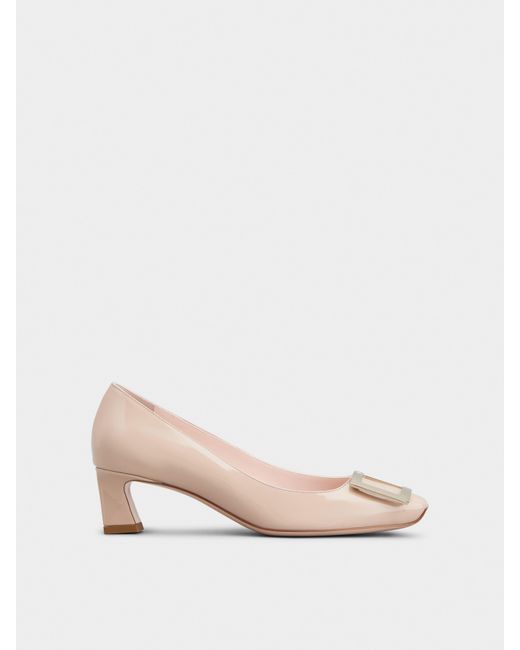 Roger Vivier Pink Trompette Pumps