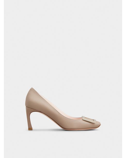 Roger Vivier Natural Trompette Pumps
