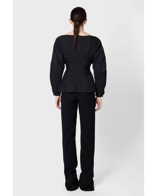 Roksanda Black Eni Top