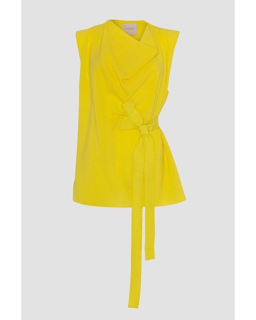 Roksanda Yellow Hica Top