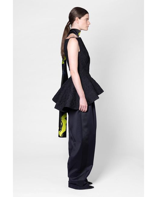 Roksanda Black Axo Top