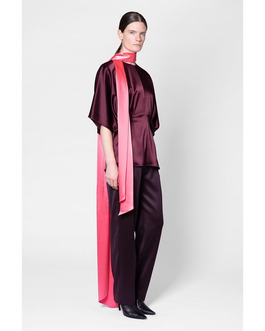 Roksanda Red Luma Top