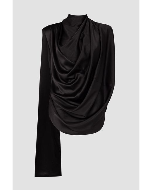 Roksanda Black Vesper Top
