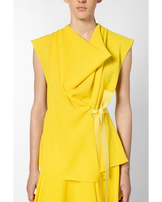 Roksanda Yellow Hica Top