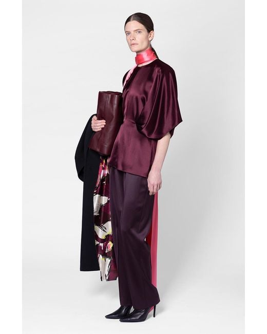 Roksanda Red Luma Top