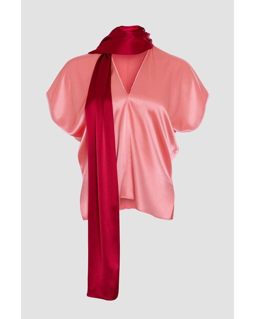 Roksanda Red Nava Top