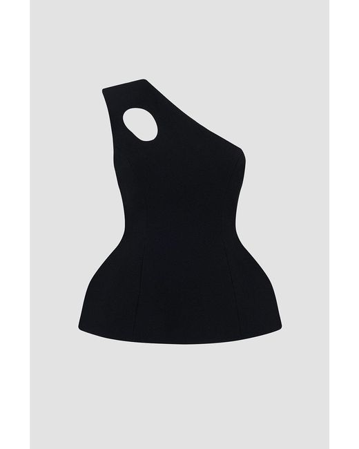 Roksanda Black Vala Top