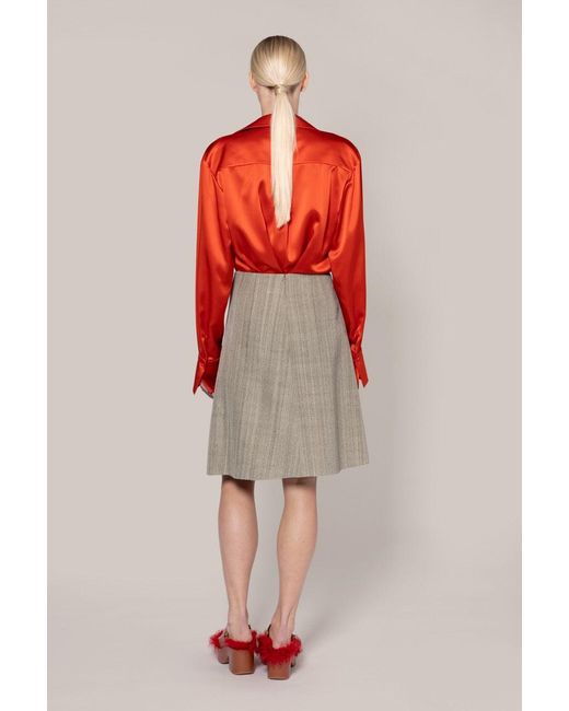Roksanda Red Jana Top