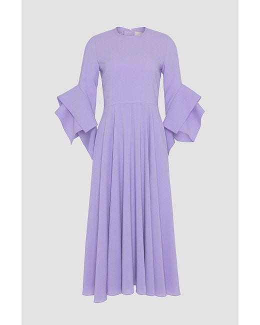 Roksanda Purple Ayres Dress