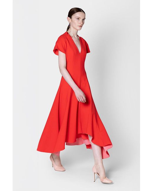 Roksanda Red Sapha Dress