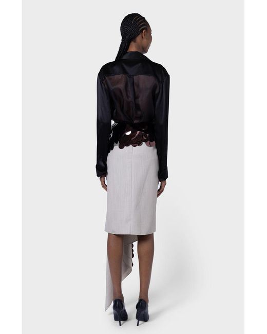 Roksanda Black Delan Top