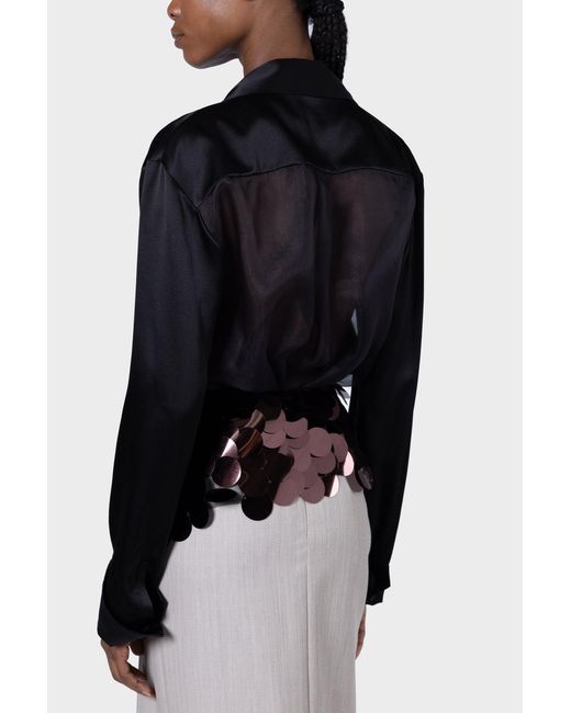 Roksanda Black Delan Top