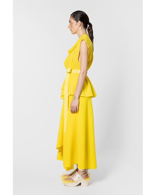 Roksanda Yellow Asha Skirt