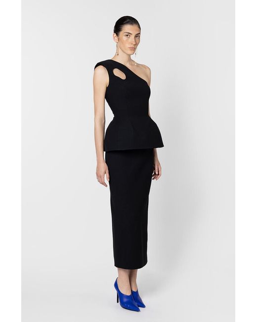 Roksanda Black Vala Top