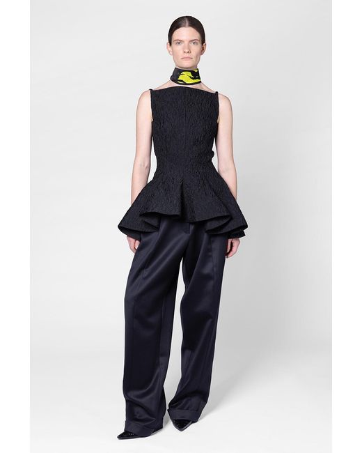 Roksanda Black Axo Top