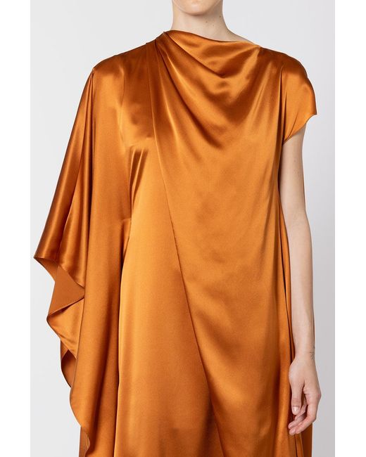 Roksanda Orange Hiba Dress