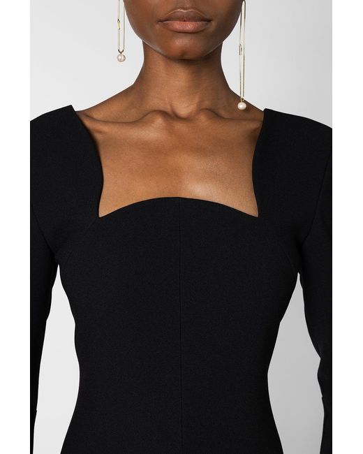 Roksanda Black Zari Dress