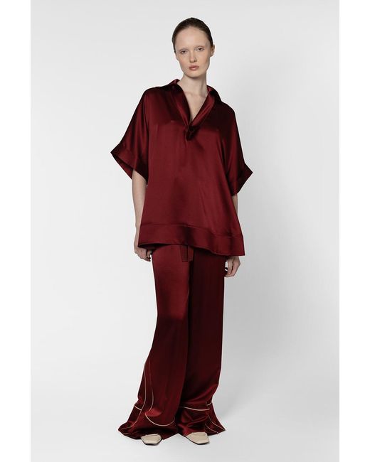 Roksanda Red Nael Trouser