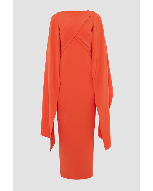 Roksanda Orange Iven Dress