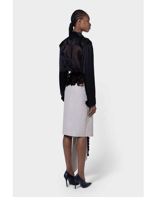 Roksanda Black Delan Top