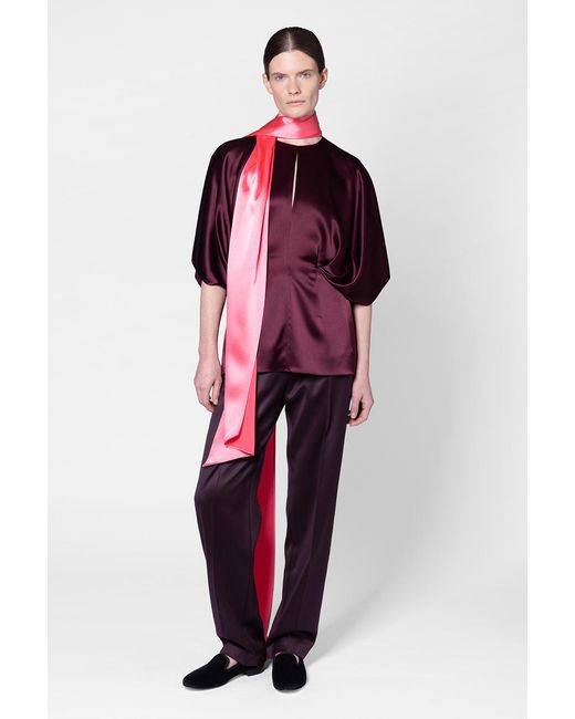 Roksanda Red Luma Top