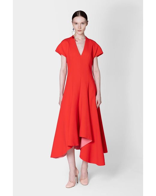 Roksanda Red Sapha Dress
