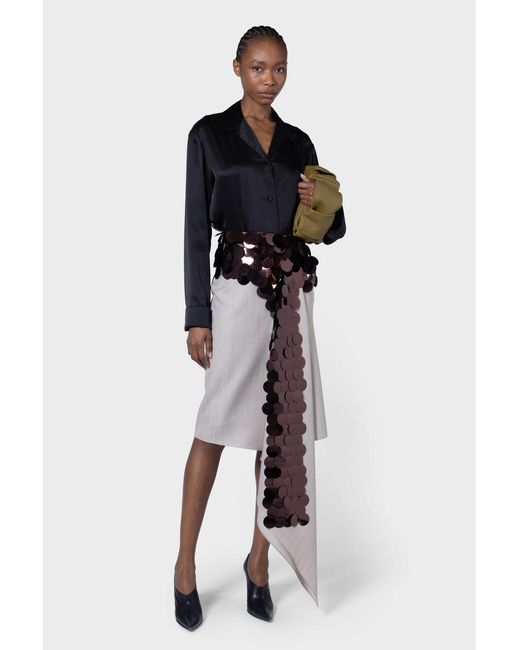 Roksanda Black Delan Top