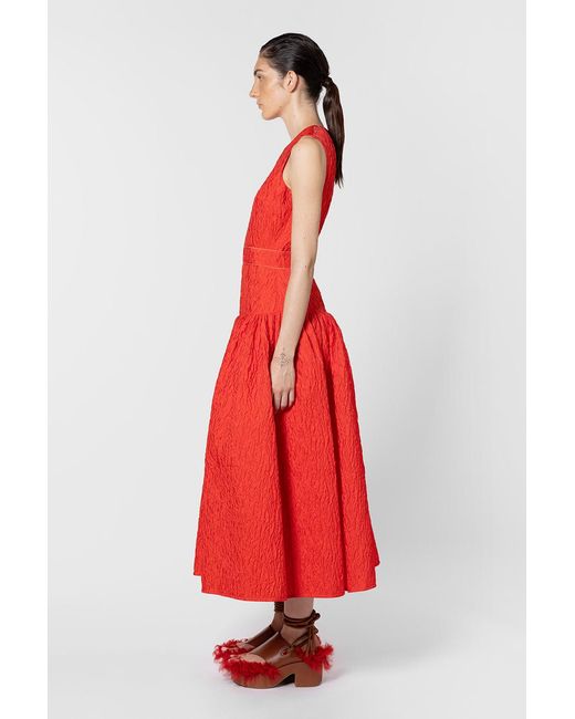 Roksanda Red Aya Dress