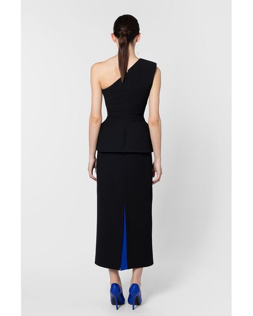 Roksanda Black Vala Top