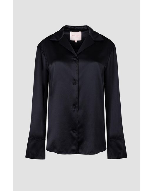 Roksanda Black Delan Top