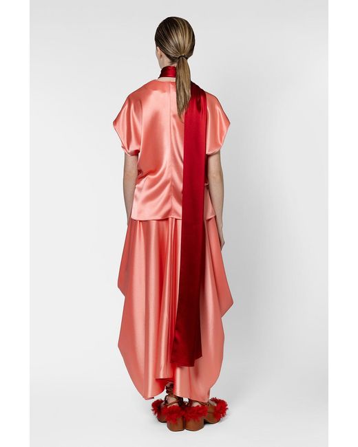Roksanda Red Amari Skirt