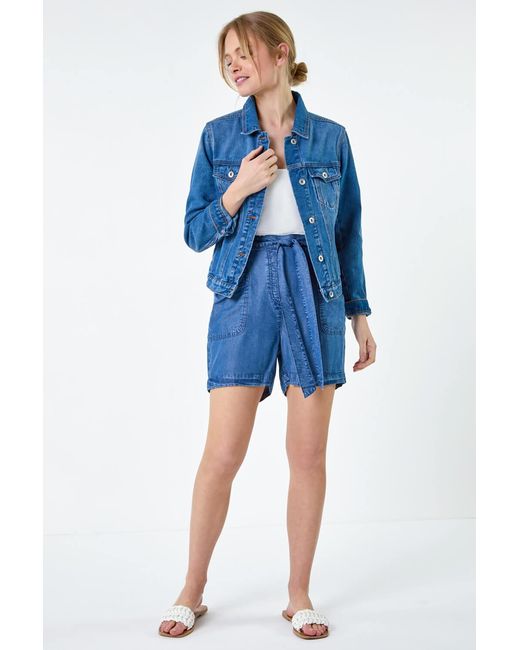 Roman Blue Classic Cotton Denim Jacket