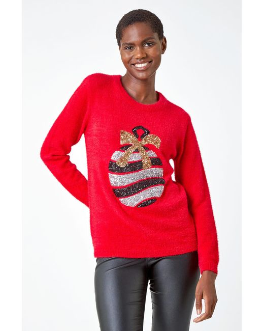 Christmas jumper sequin shop