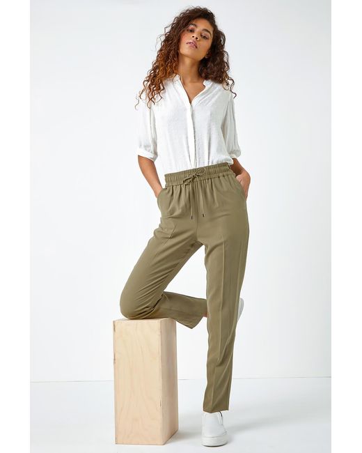 Roman Natural Smart Drawstring Joggers