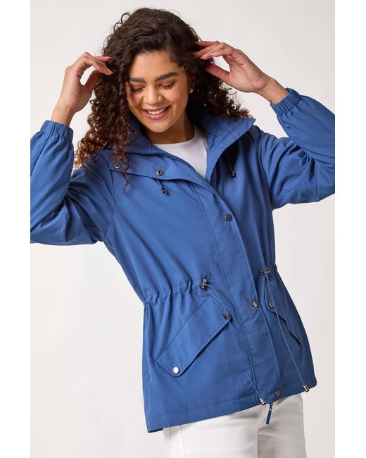 Roman Blue Lightweight Shower Jacket