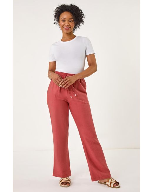 Roman Petite Textured Pocket Trouser