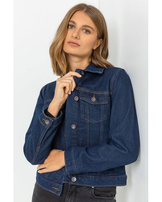 Roman Blue Classic Cotton Denim Jacket