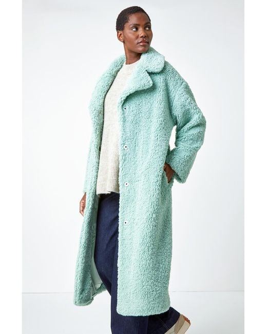 Grey fur teddy coat best sale