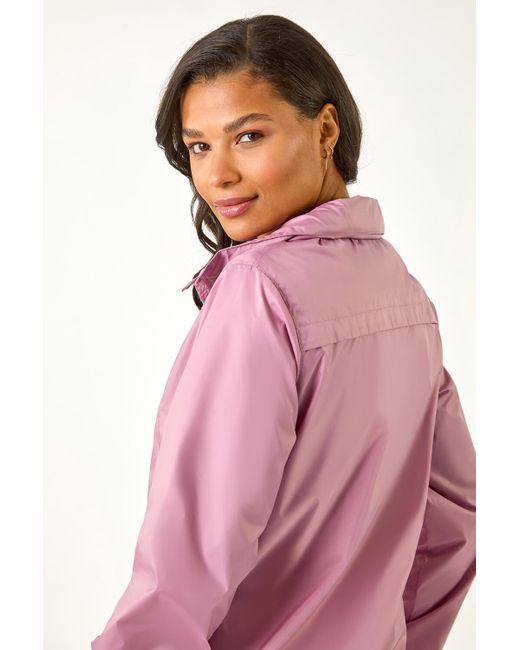 Roman Pink Shower Resistant Jacket