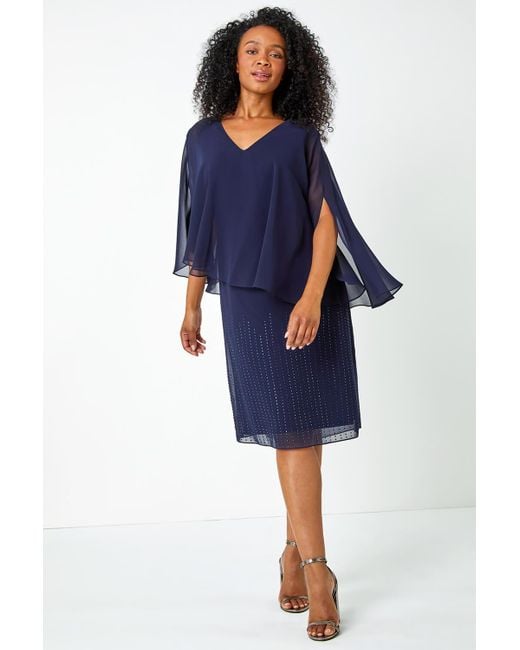 Roman originals deals navy dress