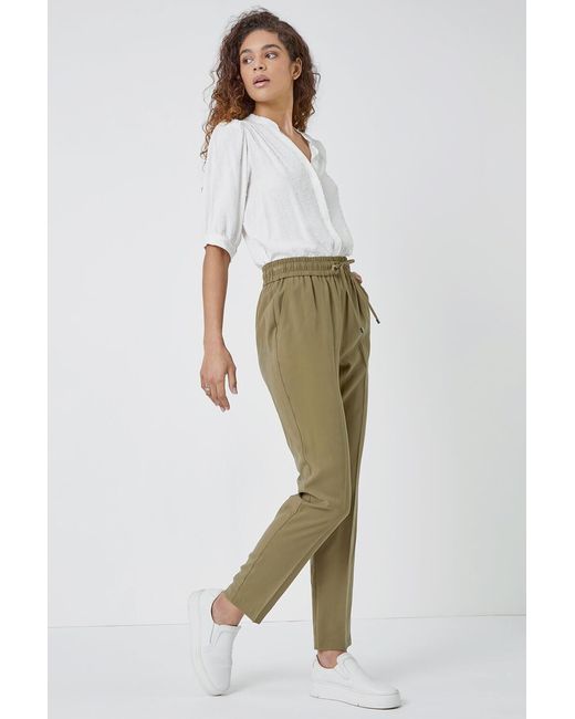 Roman Natural Smart Drawstring Joggers