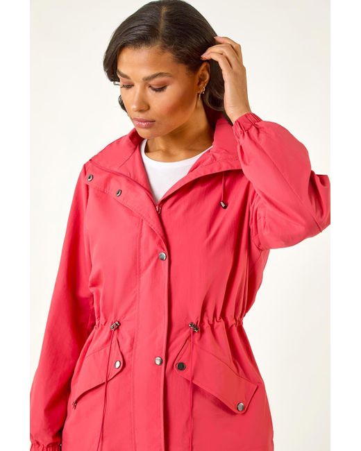 Roman Red Lightweight Shower Jacket