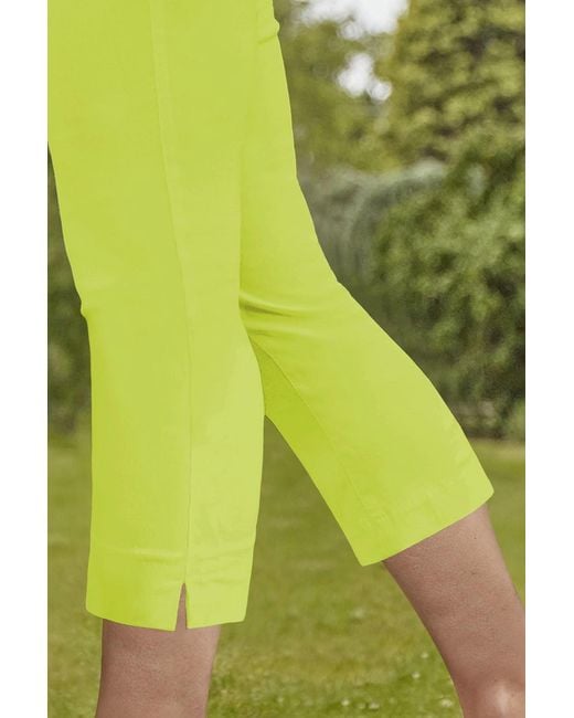 Roman Green Cropped Stretch Trouser