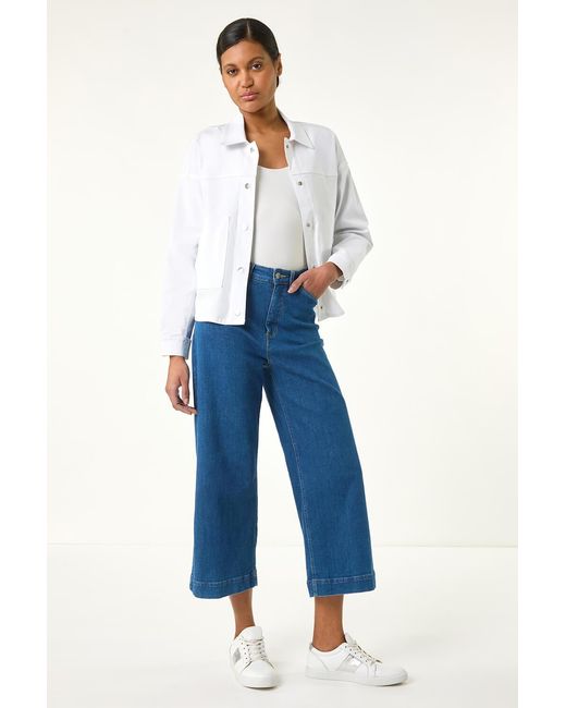 Roman White Patch Pocket Jacket